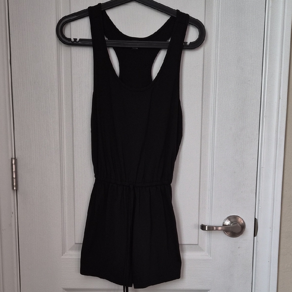 SHEIN Black Sleeveless Romper
